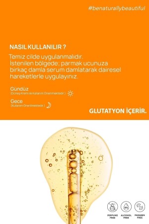 Leke Karşıtı Aydınlatıcı Vitamin C Serum Glutatyon- Ferulic Asit- %20 Ascorbic Asit 30 ml - 7