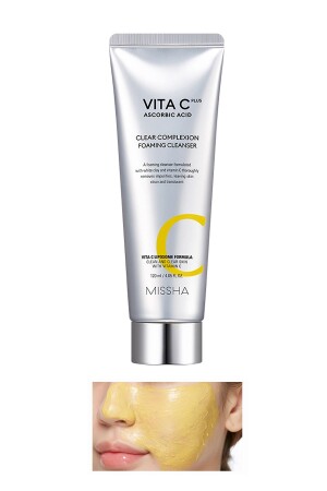 Leke Karşıtı C Vitamini İçerikli Temizleme Köpüğü 120ml Vita C Plus Complexion Foaming Cleanser 8809643523479 - Missha
