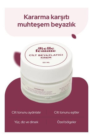 Leke Karşıtı Cilt Beyazlatıcı Inci Krem 50 Ml. NA-bfcb003 - 2