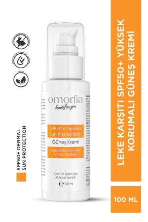 Leke Karşıtı Spf 50- Yüksek Korumalı Güneş Kremi 100 Ml 8683498412559 - 2