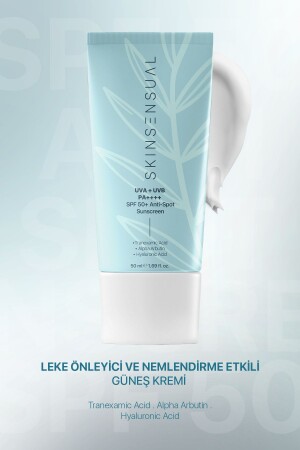 Sonnenschutzmittel mit feuchtigkeitsspendender Wirkung, das der Bildung von Hautunreinheiten vorbeugt. 50 SPF Uva/uvb Pa++++ Sonnen - Skin Sensual