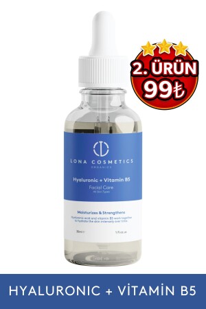 Hyaluronik Asit Serum, Kırışıklık Karşıtı, Nemlendirici, Hyaluronik Asit Cilt Serumu LNC101 - 3