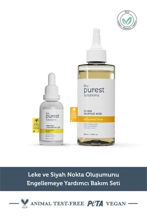 Leke Ve Siyah Nokta Oluşumunu Engellemeye Yardımcı Bakım Seti - The Purest Solutions