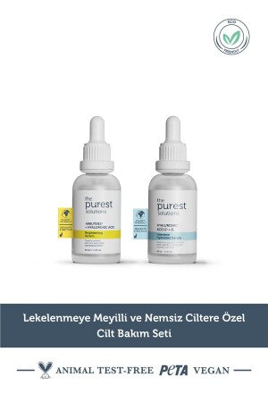 Lekelenmeye Meyilli Ve Nemsiz Ciltere Özel Cilt Bakım Seti - The Purest Solutions