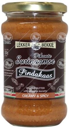 LEKKER BEKKIE PEANUTBUTTER MADAME JEANETTE - Halal