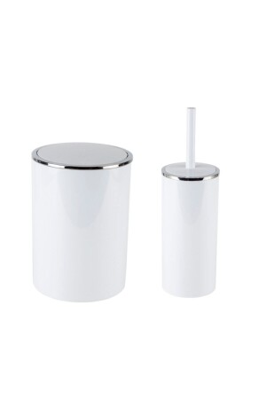 Lenox Çöp Tuvalet 2li Set Beyaz M-SE34-01 - 1
