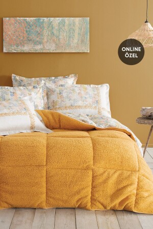 Leora Doppel-Triola-Set – Lachs - Puffy