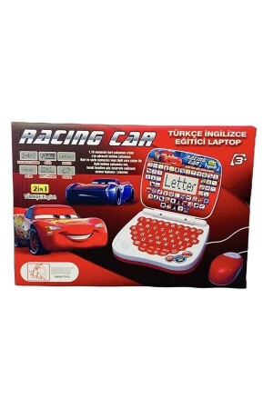 Lernlaptop 100 Funktionen Lightning Mcqueen Englischer und Türkischer Kindercomputer-rgl RGL336 - 7