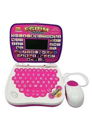 Lernlaptop Pink100 Funktionen Englisch und Türkisch Computer-rgl RGL267 - 2