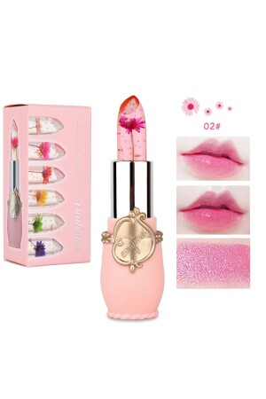 Lesvip's No2 Floral Lip Gloss Jelly Lippenstift – Langanhaltender, nährender Lippenbalsam – feuchtigkeitsspendend und effektiv - 2