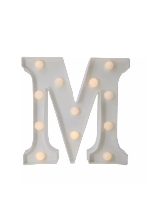 Letter M Led Lighting Letters Led Light Night Lamp DODELGENM - 2