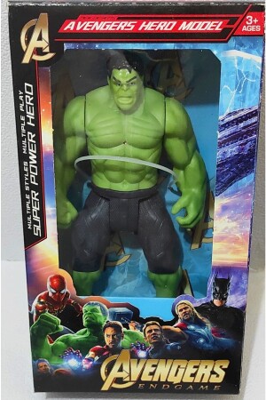 Leuchtgelenke bewegliche Qualität 17 cm. Hulk-Figurenspielzeug - 1