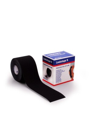 Leukotape K 5cm x 5m Bsn Kinesiotape Schwarz - 1