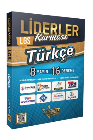 Liderler Karması 2024 Model 8.Sınıf LGS 8 Yayın Evinden 16 Türkçe Branş Deneme - 1