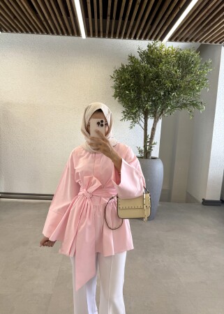 Lidia Gömlek - Pembe - Duendeca