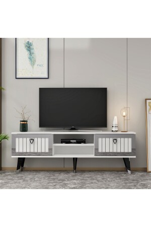 Lidya Tv Stand Beyaz-gümüş LİDYA - 2