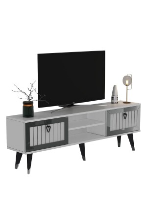 Lidya Tv Stand Beyaz-gümüş LİDYA - 7