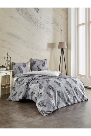 Life Double Sided Grey Feather Pattern 200x220 Double Duvet Cover Set Doublerfgrituyset (keine Laken) Doublerfgrituyset - 1