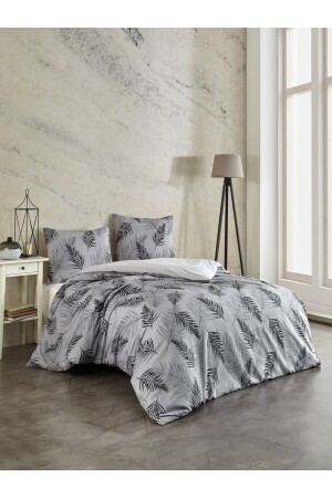 Life Double Sided Grey Feather Pattern 200x220 Double Duvet Cover Set Doublerfgrituyset (keine Laken) Doublerfgrituyset - 3