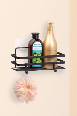 Lifetime Edelstahl-Badezimmer-Organizer, Shampoo-Halter, Duschregal, schwarz, 1 Stück, MLS-749, PRA-7061255-0992 - 1