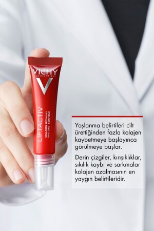 Liftactiv Collagen Specialist Augenpflegecreme gegen Zeichen der Hautalterung - 8