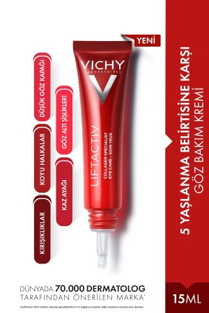 Liftactiv Collagen Specialist Yaşlanma Belirtilerine Karşı Göz Bakım Kremi - Vichy