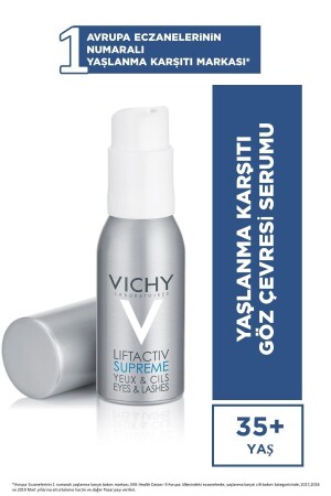 Liftactiv Supreme Göz Çevresi&Kirpiklere Özel Kırışıklık ve Sıkılık Kaybına Karşı Bakım Serumu 15 ml - 4