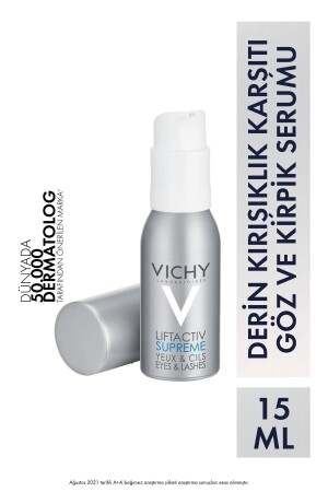 Liftactiv Supreme Göz Çevresi&Kirpiklere Özel Kırışıklık ve Sıkılık Kaybına Karşı Bakım Serumu 15 ml - Vichy