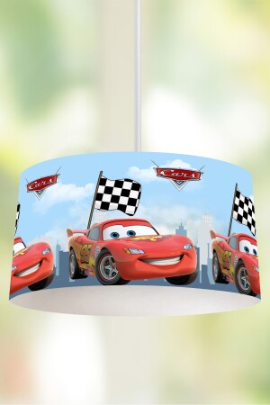 Lightning Mcqueen Kinder-Pendelleuchte-Kronleuchter - 1