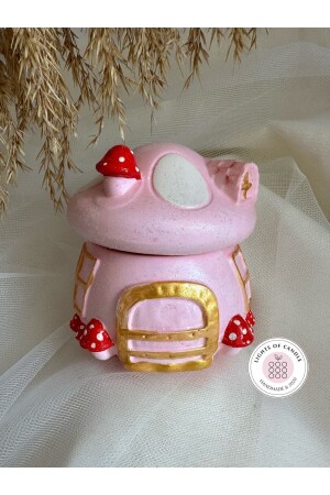 منز - بيت الجني موضوعة الورد عطراً الفطر الخرساني - Lıghts Of Candle Handmade & 2020