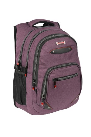 Lila 4-Fächer-Rucksack aus wasserdichtem Stoff für Tablets, Mittelschule, Oberschule, RLX2225 RLX2225 - 1