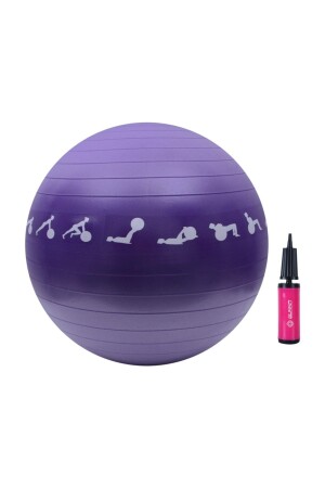 Lila Pilatesball 65 cm (IGM-65) - 1