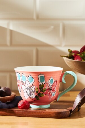 Lily New Bone Becher 435 ml Rosa - Emsan