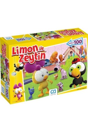 Limon ile Zeytin Puzzle 100 Parça Ca.505084 - 1