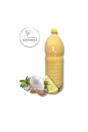 Limon Sarımsak Kürü %100 El Yapımı Doğal 2 Lt - 2