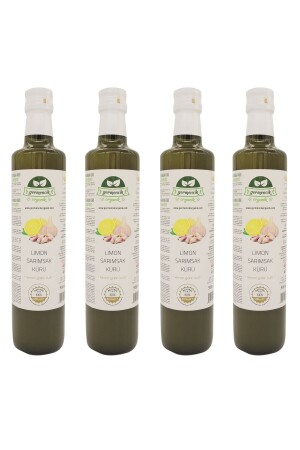 Limon Sarımsak Kürü 4 Adet (4x500 Ml) LSK4 - 2