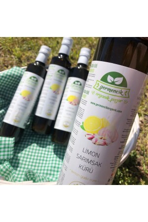 Limon Sarımsak Kürü 4 Adet (4x500 Ml) LSK4 - 4