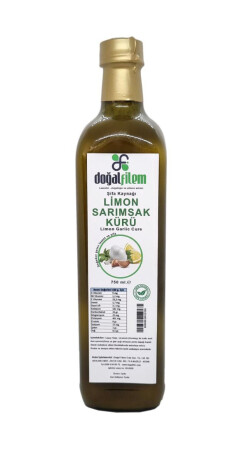 Limon Sarımsak Kürü - 750ml - Halal