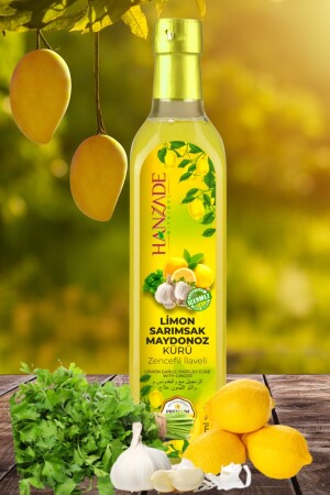 Limon Sarımsak Maydanoz Kürü 500 Ml X 2 Adet Cam Şişe 2155.2 - 6