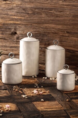 Lina 4'lü Vakumlu Kapaklı Baharatlık-baharat Takımı 153.03.06.1518 - Karaca