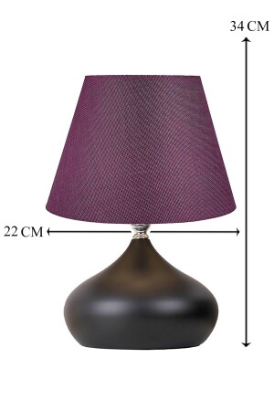 Lina Purple Hat Tischlampe Einzelmetalllampenschirm EV-323 - 4