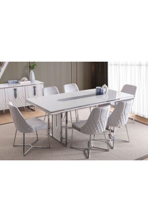 Lina Yemek Masası+6 adet Sandalye - 1