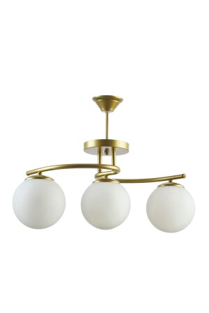 غرفة المعيشة الحديثة - المطبخ - غرفة النوم مغلقة الكرة الأرضية الزجاجية ثلاثية الشنارة LNDA3LÜ - Modavize