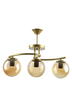 غرفة المعيشة الحديثة - المطبخ - غرفة النوم مغلقة الكرة الأرضية الزجاجية ثلاثية الشنارة LNDA3LÜ - Modavize