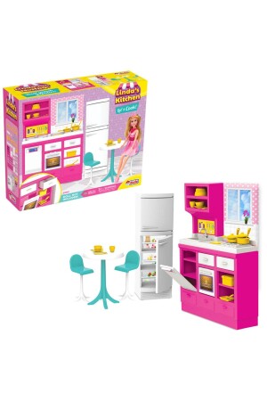 Linda'nın Mutfağı - Mutfak Oyuncak - Mutfak Seti - Barbie Mutfak Seti - 1