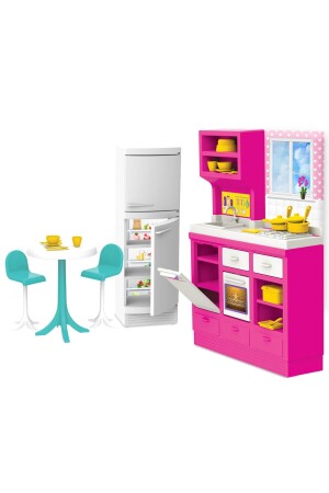 Linda'nın Mutfağı - Mutfak Oyuncak - Mutfak Seti - Barbie Mutfak Seti - 4