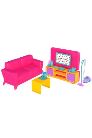 Linda'nın Oturma Odası - Oturma Odası Oyuncak - Oturma Odası Seti - Barbie Oturma Odası - 2