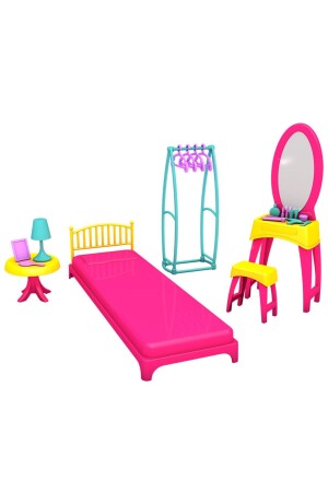Linda'nın Yatak Odası - Yatak Odası Oyuncak - Yatak Odası Seti - Barbie Yatak Odası - 2