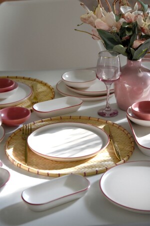 Line Pink Frühstücksset 18-teilig für 6 Personen 20000 - 5