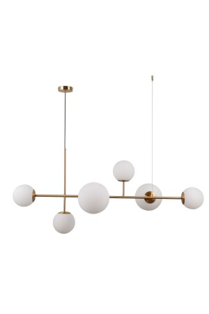 MNZ-Linear Pendant Lamp طاولة الطعام شمعة Vis-093 - VİSENTE HOME